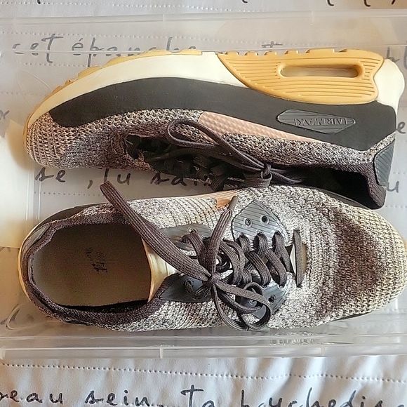 Nike Air Max 90 Ultra 2.0 Flyknit Midnight Fog 7 - Picture 1 of 2